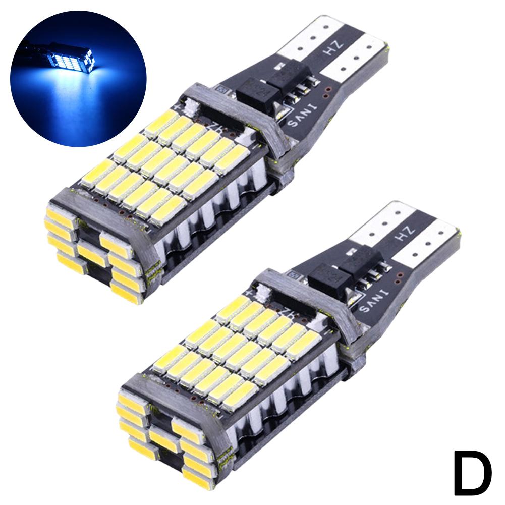 Автомобильный сигнальный фонарь T15 W16W Светодиодная лампа T10 W5W 4014 Светодиодный сигнальный фонарь Белый свет Стояночный свет Задний тормоз Автомобиль Z7T0