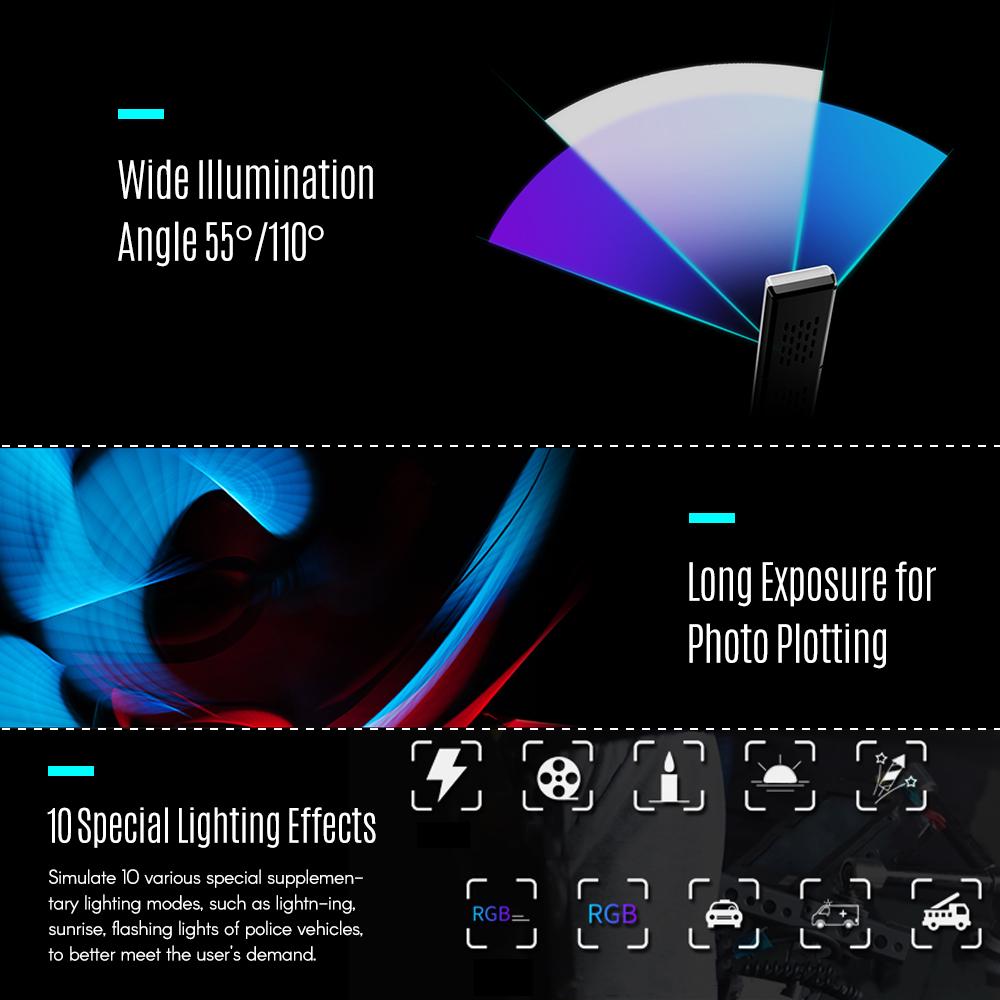 YONGNUO YN360III PRO RGB Full Color LED Video Light with Remote Control Touch Adjusting 10 Special