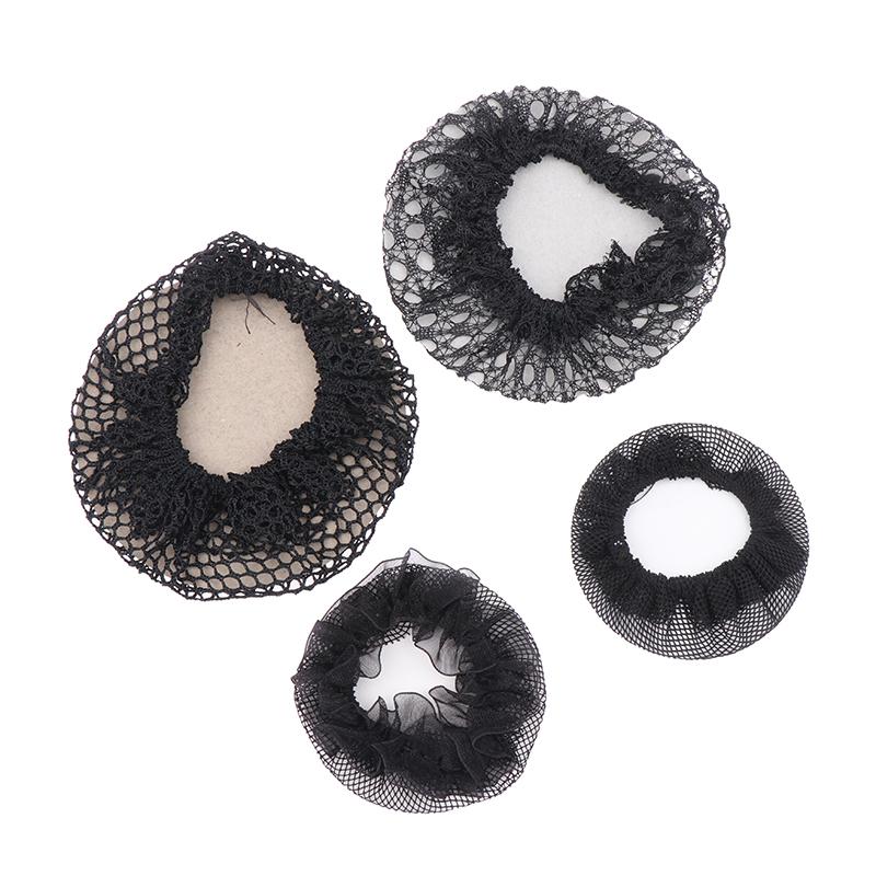 Снуд для пучка Женская сетка для волос Балет Танцы Катание на коньках Вязание крючком Укладка Головные уборы Аксессуары