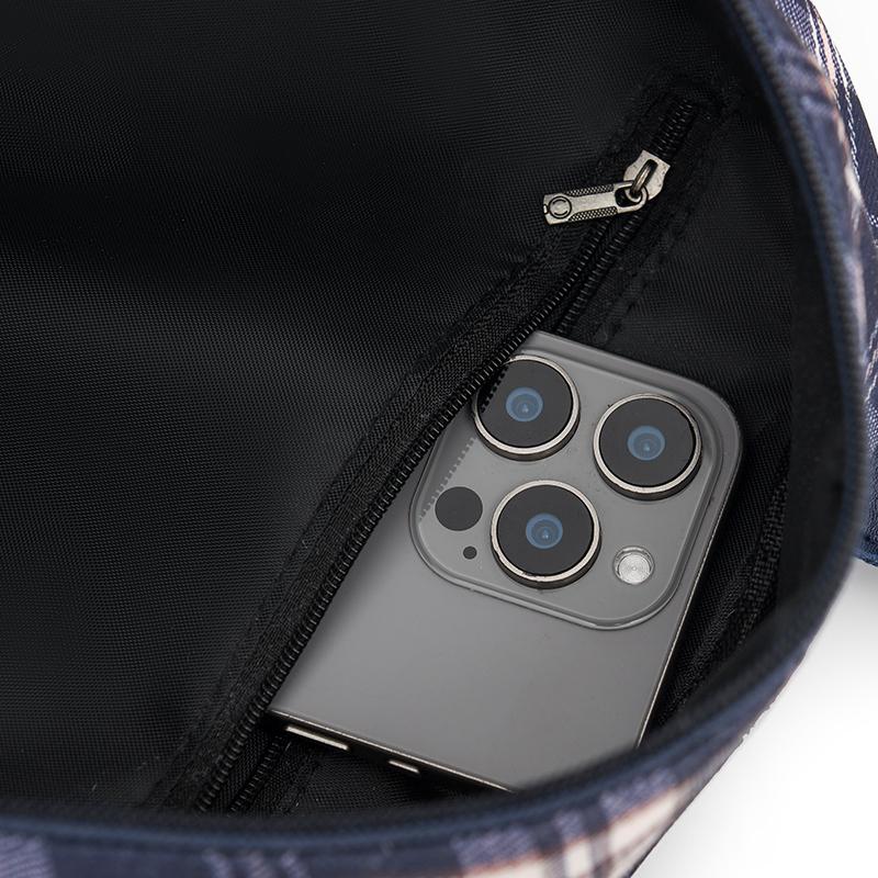 Рюкзак Campus Retro Plaid для учеников младших и старших классов, школьная сумка для девочек, большая вместимость, школьная сумка для книг