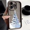 Рождественская елка подходит для чехла на мобильный телефон iphone16promax Apple 15 противоударный 14 европейский и американский стиль 13pro/12 новая модель
