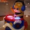 Электрический диск-изготовитель DJ-кошка крутой звук и свет качание универсальное движение подходит для детских подарков Хэллоуина и Рождества