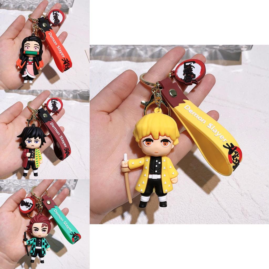 Colorful Demon Slayer Keychain For Women Men Festival Celebration Gift