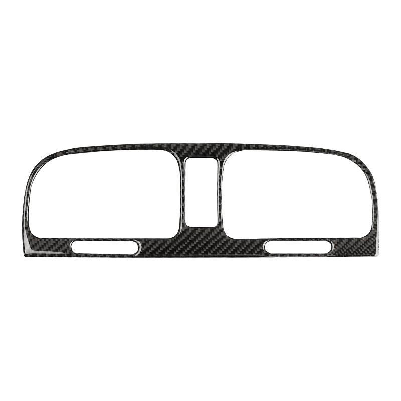 Для Volkswagen Golf 6 Gti R MK6 2008-2012 углеродное волокно интерьер среднее вентиляционное отверстие рамка декоративные наклейки отделка автомобильные аксессуары