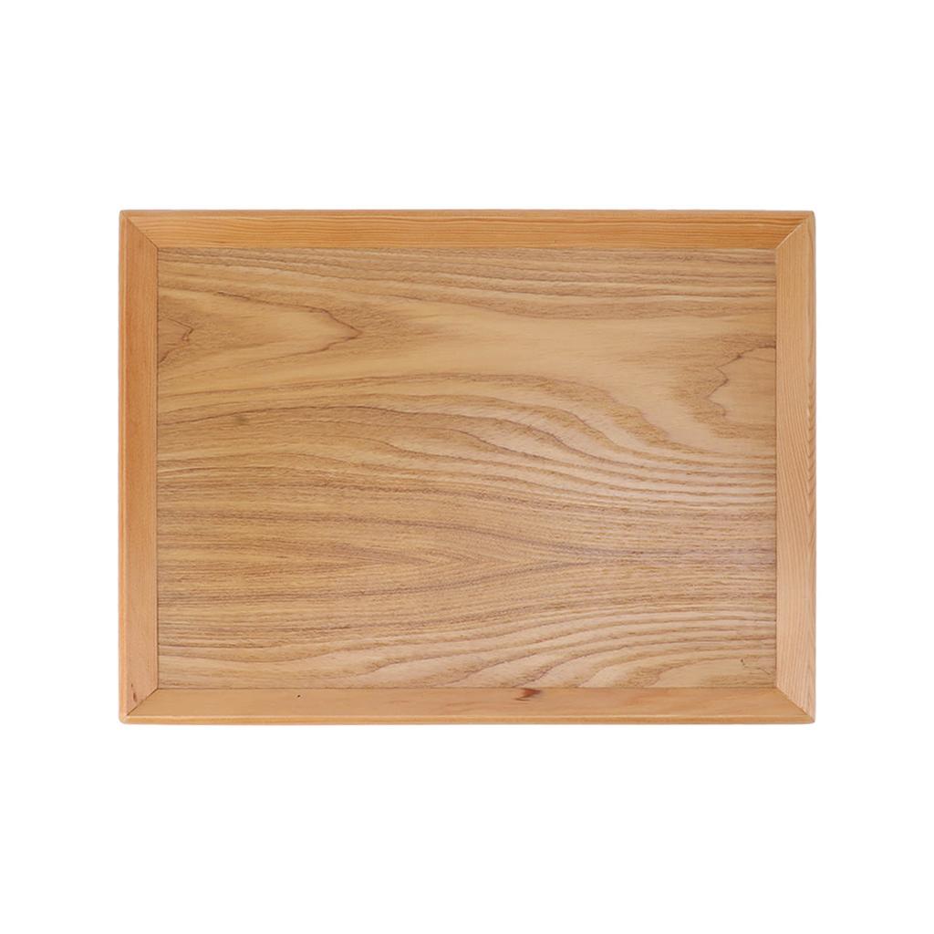 Прямоугольный деревянный поднос многофункциональный сервировочный поднос для фруктов, еды, пиццы, сбора на открытом воздухе 40 X 30,5 см