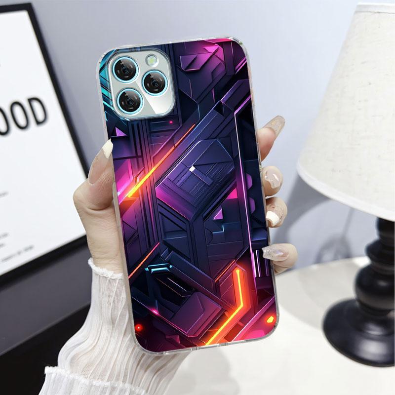 For Blackview A95 A100 A200 Pro A85 Case Protective Cover For Blackview A80S Marble Clear Soft Silicone Phone Case Cat Fundas
