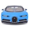 Maisto Bugatti Chiron 2015 Синий Литая модель Готовая 31514 BU 1/24 / Автомобиль, Продукт,