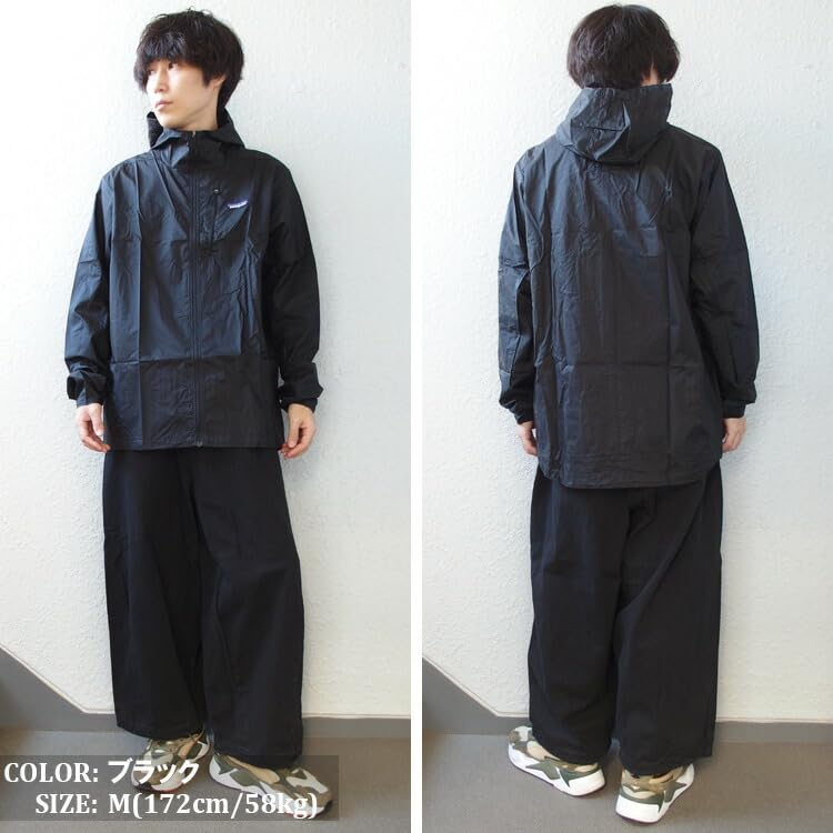 Patagonia Houdini Размер 24142 BLK HOUDINI JKT BLACK Мужская куртка, Черный, S, M'S [Б/У]