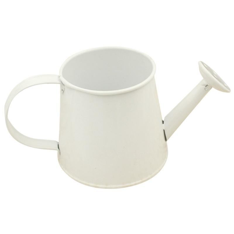 Лейка, мини-чайник, детский горшок, садовая металлическая модель воды, железная банка для цветов, миниатюрная садовая игрушка, домашнее ведро, детское