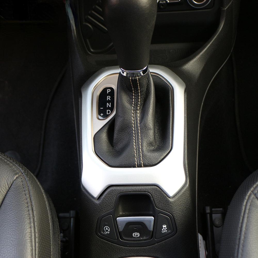 Накладка на панель переключения передач автомобиля, защитная накладка, стикер, подходит для Jeep Renegade 2014 - 2019 LHD AT Аксессуары