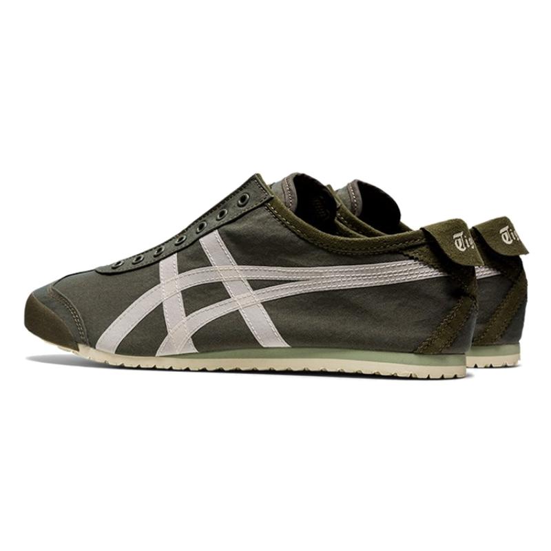 ONITSUKA TIGER Кеды Mexico 66 Slip-On Оливково-зеленые Белые 1183B603-301