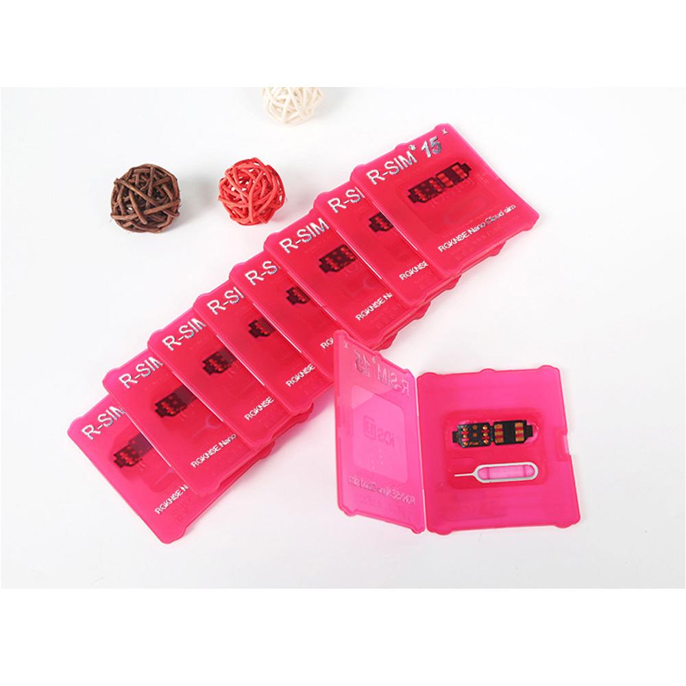 Universal SIM Unlock Card R-SIM15 Nano Card Widely Compatible for iPhone 11 XS/8/7/6 4G LTE iOS 12 13