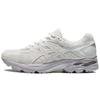 Gel-Flux 4 Outdoor Fabric Synthetic Leather Durable Breathable Rebound Low-Top Gel Trail Running Shoes Women Sneaker White 1012A523-112