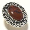 Кольцо Marconi Jasper Gemstone, ручная работа, уникальный дизайн, женское украшение, 9 дюймов, z3h91