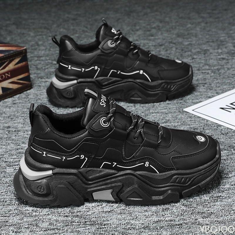 Повседневная удобная мужская обувь лето новая модная универсальная спортивная для бега мягкая подошва увеличивающая рост мужская обувь