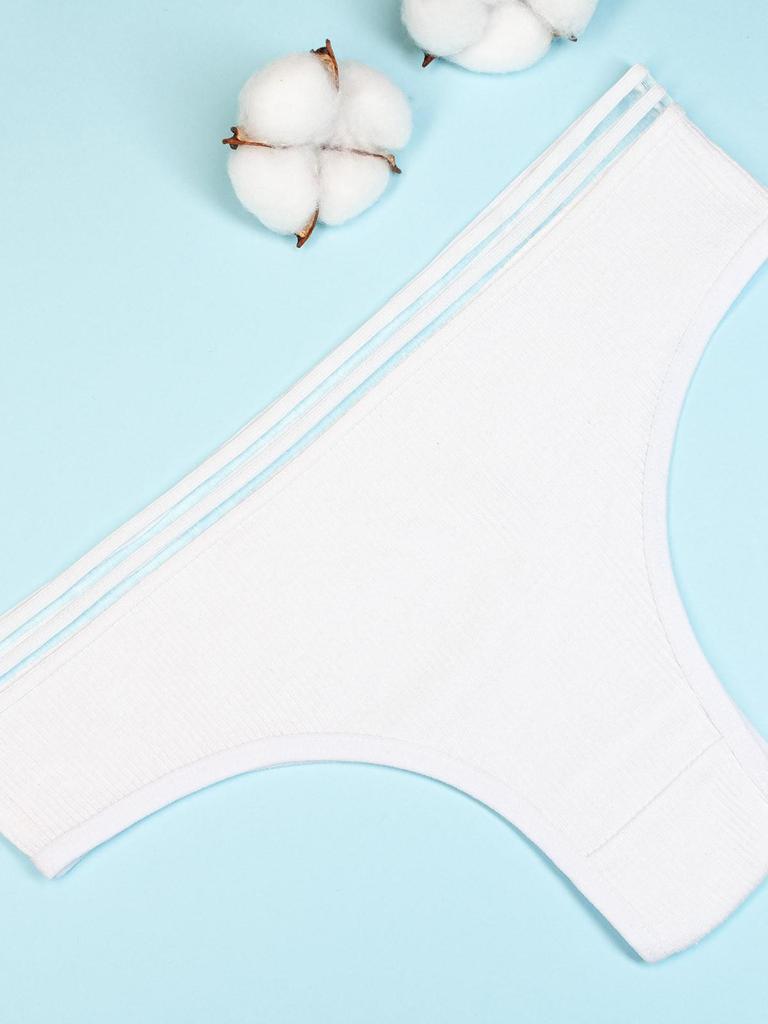 Ribbed Bikini with Perforated ISSA Plus Ribbing