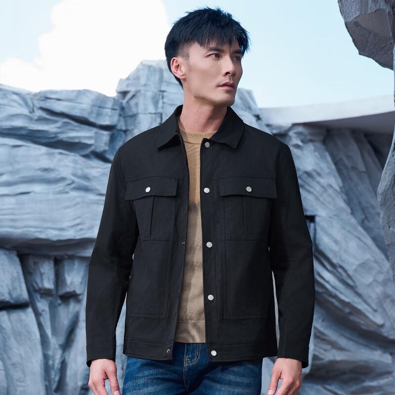 Men's Multi-Pocket Executive Work Jacket