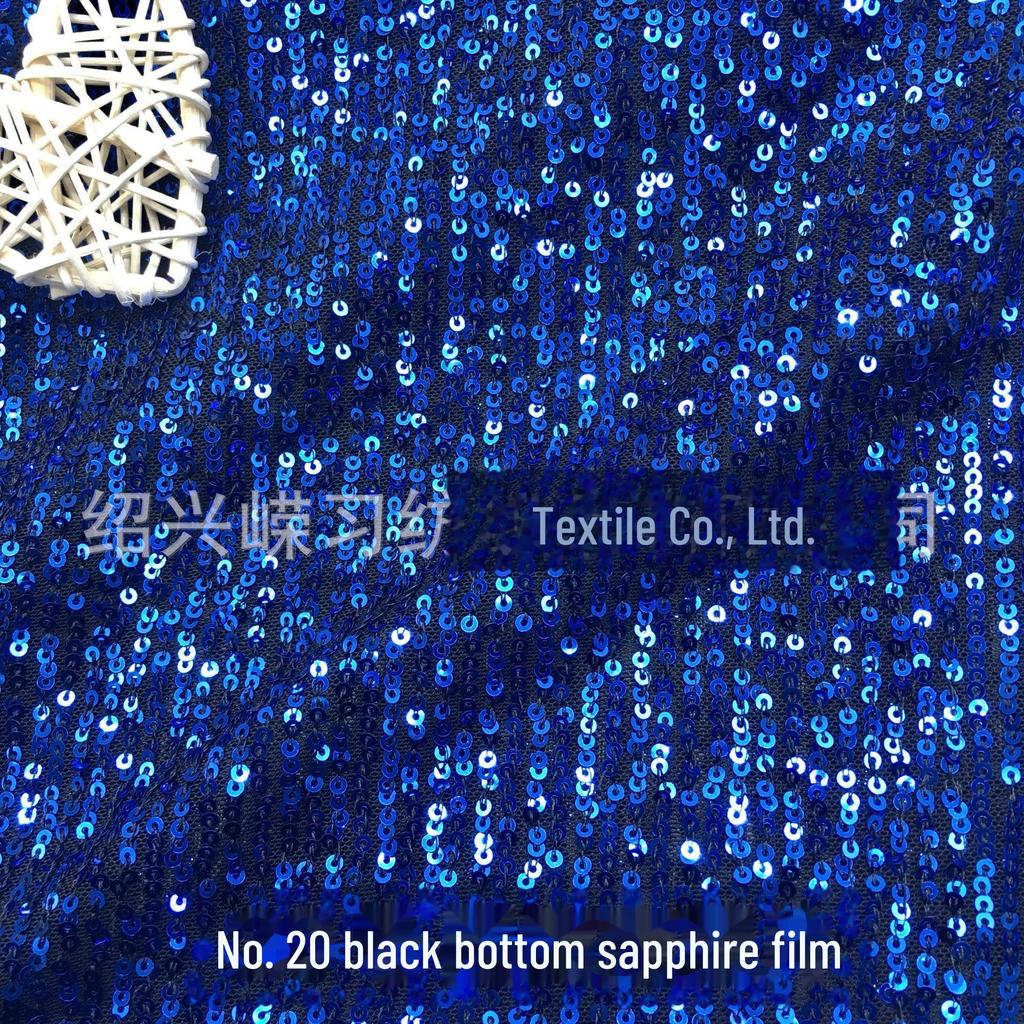 3mm Stripe Sequin Embroidery Mesh Fabric for Dress or Costume