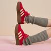 adidas VL Court Bold Низкие кроссовки Армии Германии Женские Красные