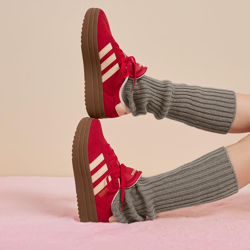 adidas VL Court Bold Низкие кроссовки Армии Германии Женские Красные