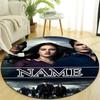 Personalized T-Twilight Round Chair Office Rug - Perfect for Mat, Office Chair & More - Ideal Gift for Birthdays and Holidays
