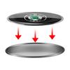 Aluminium Car Body Window Trunk Oval Emblem Sticker Decoration Accessories Auto Styling For Skoda VII Octavia Rapid Fabia Superb