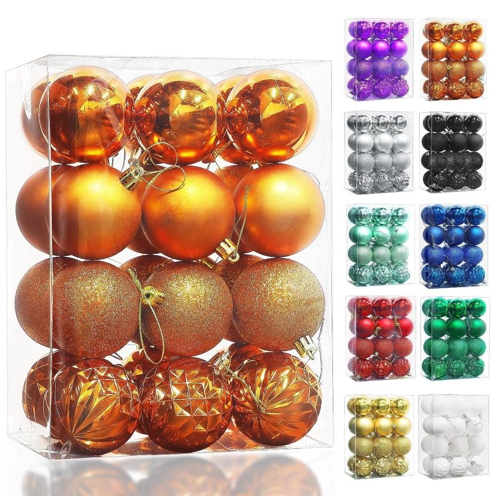Electroplated Christmas Ball Ornaments Shatterproof Christmas Ball for Tree Decoration
