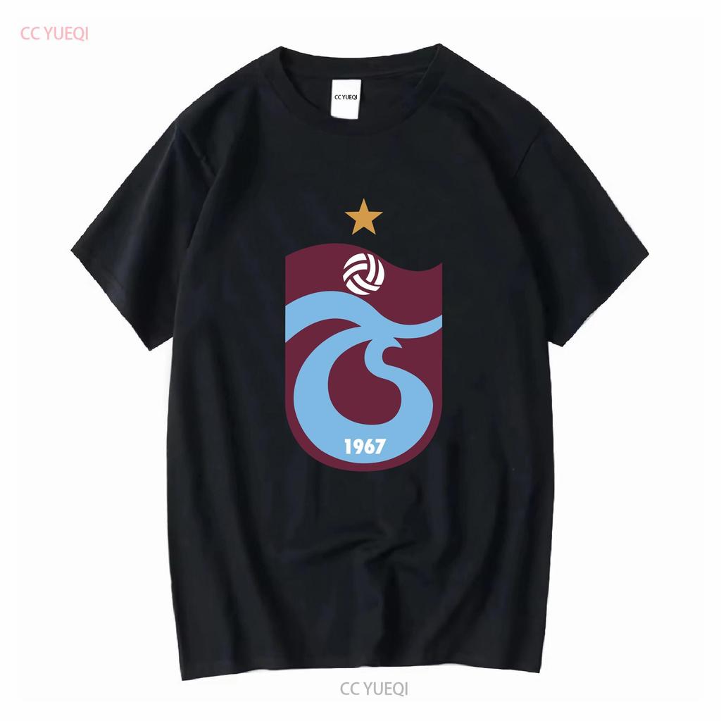Logo Trabzonspor Active T Shirt Funny Size Mode American long or short sleeves vintage Washed Soft Top For Everyday Wear
