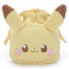 TAKARATOMY A.R.T.S Pocket Monsters Poke Piece Plush Drawstring Bag Pikachu Plush Toy Height Approx. 18cm