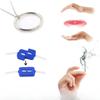 Educational Flying Poker Rings Magic Trick Flowing Cards Rings Fun Street Party Magic Show Props for Beginners Science Toys