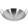 Stainless Steel Wok Frying Pan for Home Kitchen Cauldron Pot with Handle Multi-functional