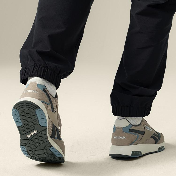 Reebok Низкие Повседневные Кроссовки Унисекс Серо-Зеленые Кроссовки 100201253