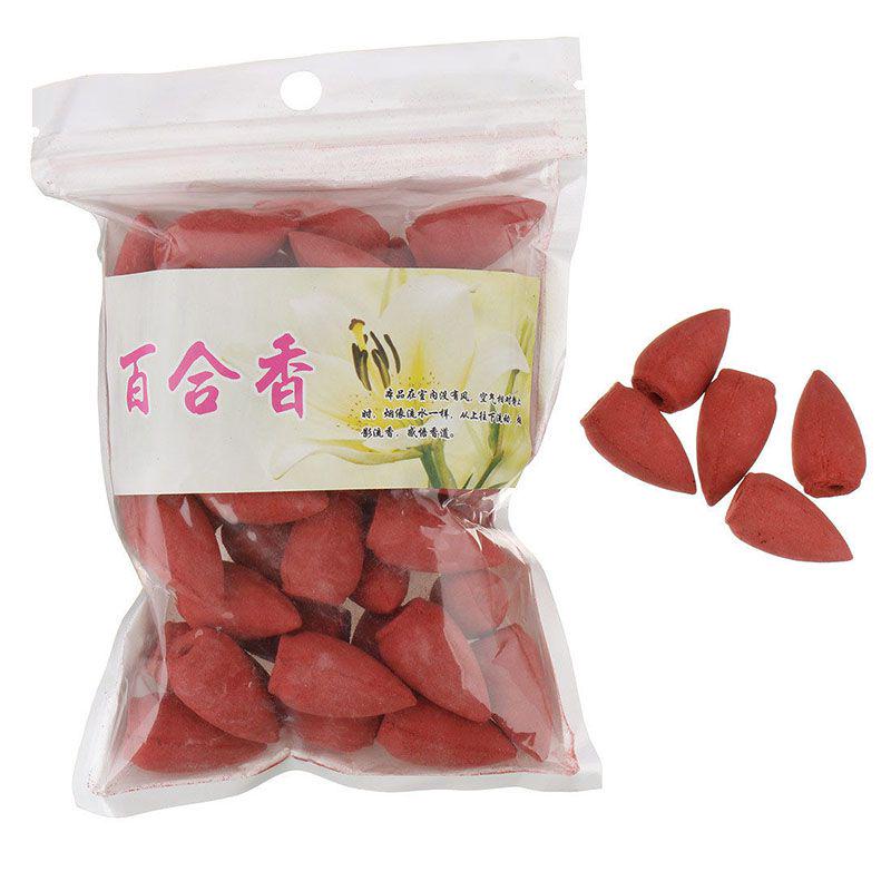 Burner Incense Buddhist Backflow Ceramic Glaze Censer Cone Holder Cones Or