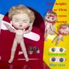 Милая Мини кукла BJD Девочка Мальчик Лысая голова Ob11 1/12 Голая DIY Игрушки Ручной работы Куклы Полное тело Зеленые Синие глаза Арт Кукла Аксессуары Искусство
