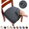 1/2/4/6 шт. чехлов на стулья из флиса для столовой, эластичные чехлы на подушки, мягкие чехлы на сиденья, защитный чехол для мебели для дома