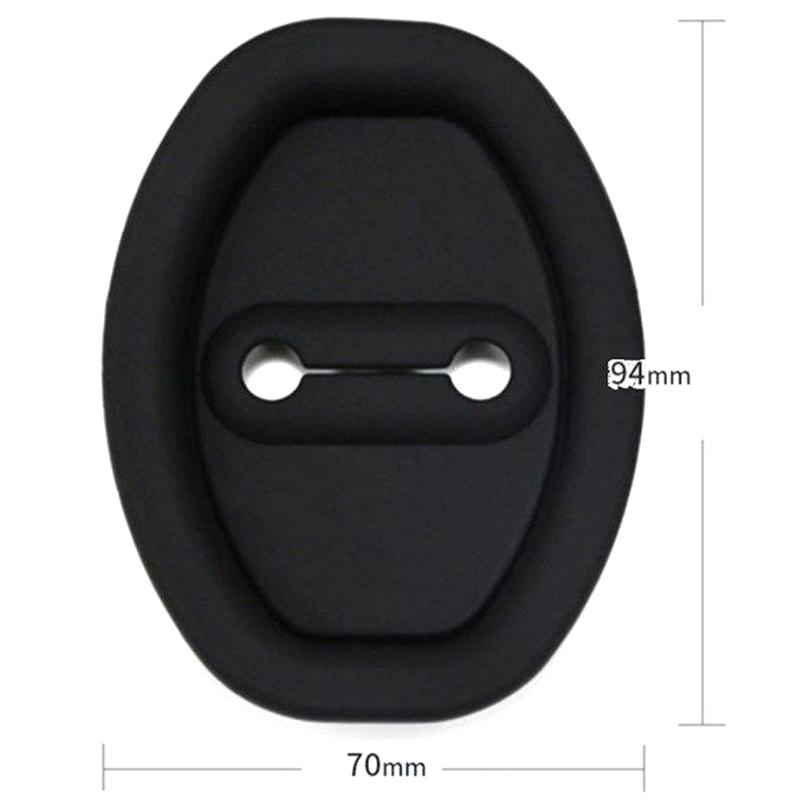 Universal Car Door Mute Damping Cushion Silicone Door Lock Buckle Car Door Anti-Collision Protective Cover