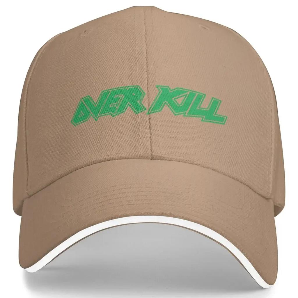 Overkill Band Golf HatFor Daily Wear Unisex Sun Hat Adjustable Fit