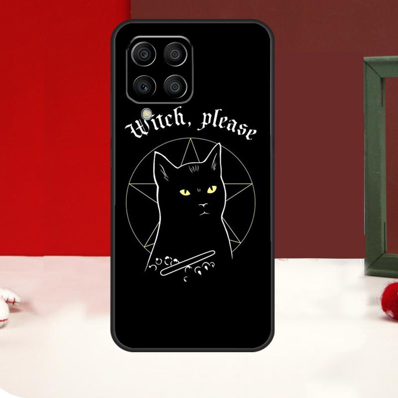 Чехол-Кот-Ведьма для Samsung Galaxy M11 M21 M31 M14 M34 M54 M12 M32 M52 M15 M13 M16 M36 M56 M53 M35 M55