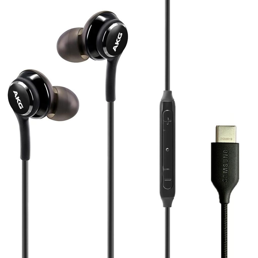 Оригинальные наушники-вкладыши SAMSUNG AKG с разъемом USB Type-C, с пультом и микрофоном для Galaxy A53 5G, S22, S21 FE, S20 Ultra, Note 10, Note 10+,