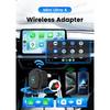 CarlinKit 5.0 Mini Ultra 4 Беспроводной CarPlay Android Auto Беспроводной Адаптер Plug & Play WiFi Bluetooth Автоматическое Подключение OTA Обновление
