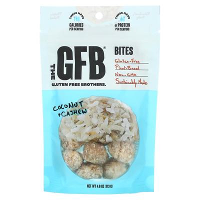 The GFB, Gluten Free Bites, Coconut + Cashew, 4.0 Oz (113 G)