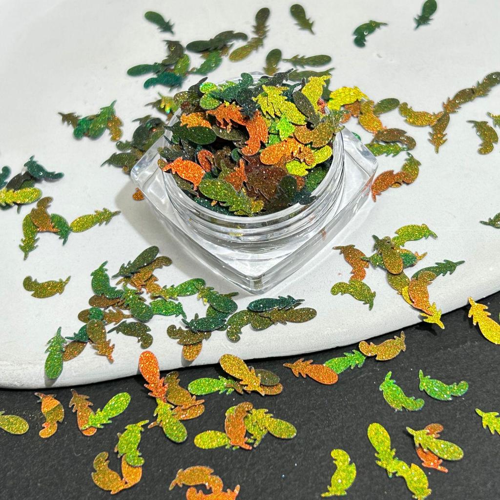 Светоотражающие пайетки для нейл-арта «Северное сияние», эффект «битого бриллианта», блестки, кристальный взрыв