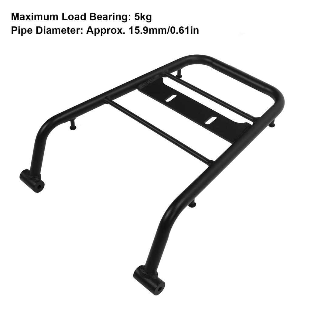 Motorcycle Rear Rack for KLX250 Powersports Luggage Motorcycle Rear Cargo Sturdy and Durable D-TRACKER-X 2008-2016, Rack, Carrier, Rustproof,