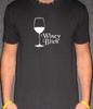 Футболка "Винная Сучка" – Смешная футболка для любителя вина и юмора о выпивке