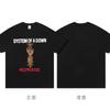 System of a Down Singer Band T Shirt Men Women HipHop Rapper Tee Fashion Short Sleeve Tshirt Summer Oversized Streetwear T-shirt