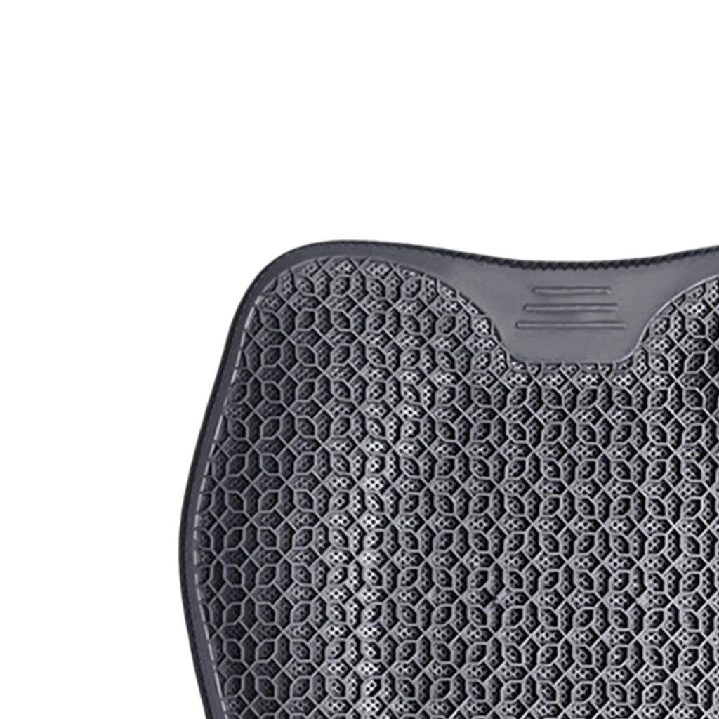Car Seat Gel Cushion with Honeycomb Structure, Non-Slip Chair Pad for Drivers