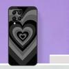 Красочный Круглый Чехол с Сердечками Любовь Для Samsung Galaxy M14 M34 M54 M31 M11 M13 M53 M51 M12 M32 M52 M16 M36 M56 M15 M35 M55