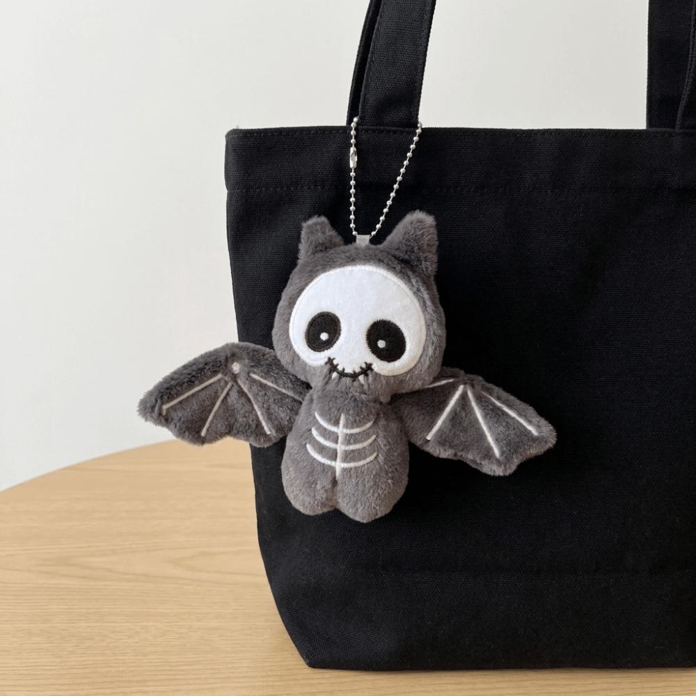 Skeleton Bag Pendant Cartoon Key Hanging Cute Halloween Plush Keychain Halloween
