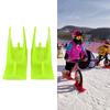 2pcs Easy Snowboard Sledge Green Balance Bike Snow Ski Set Balanced Car Skis  Outdoor Play