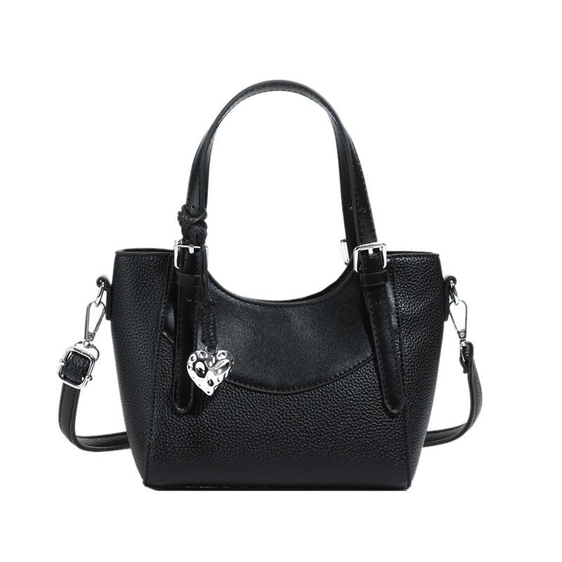 Новая портативная сумка-ведро Женская 2025 Лето Корейская версия Модная сумка на плечо Премиальная дорожная сумка через плечо